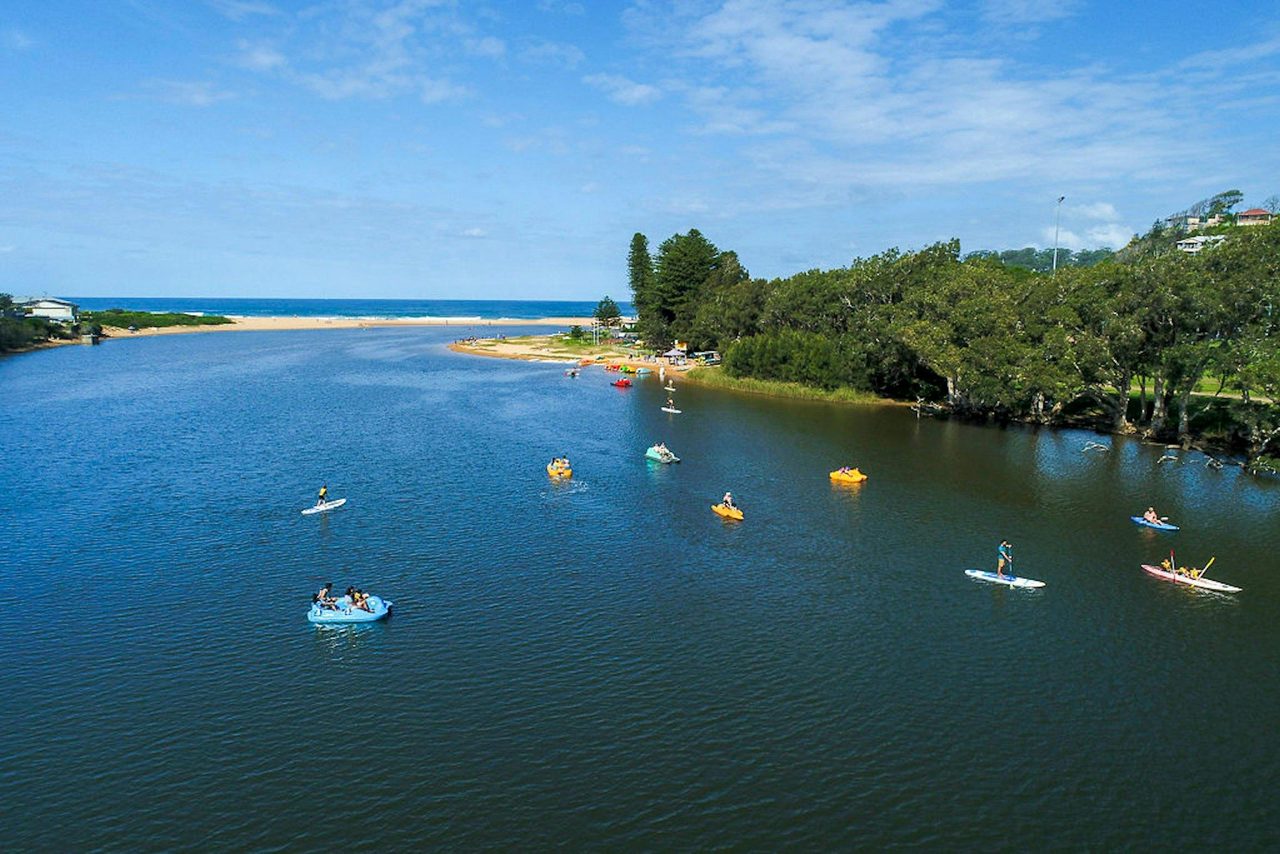 Their idyllic coastal lagoon location