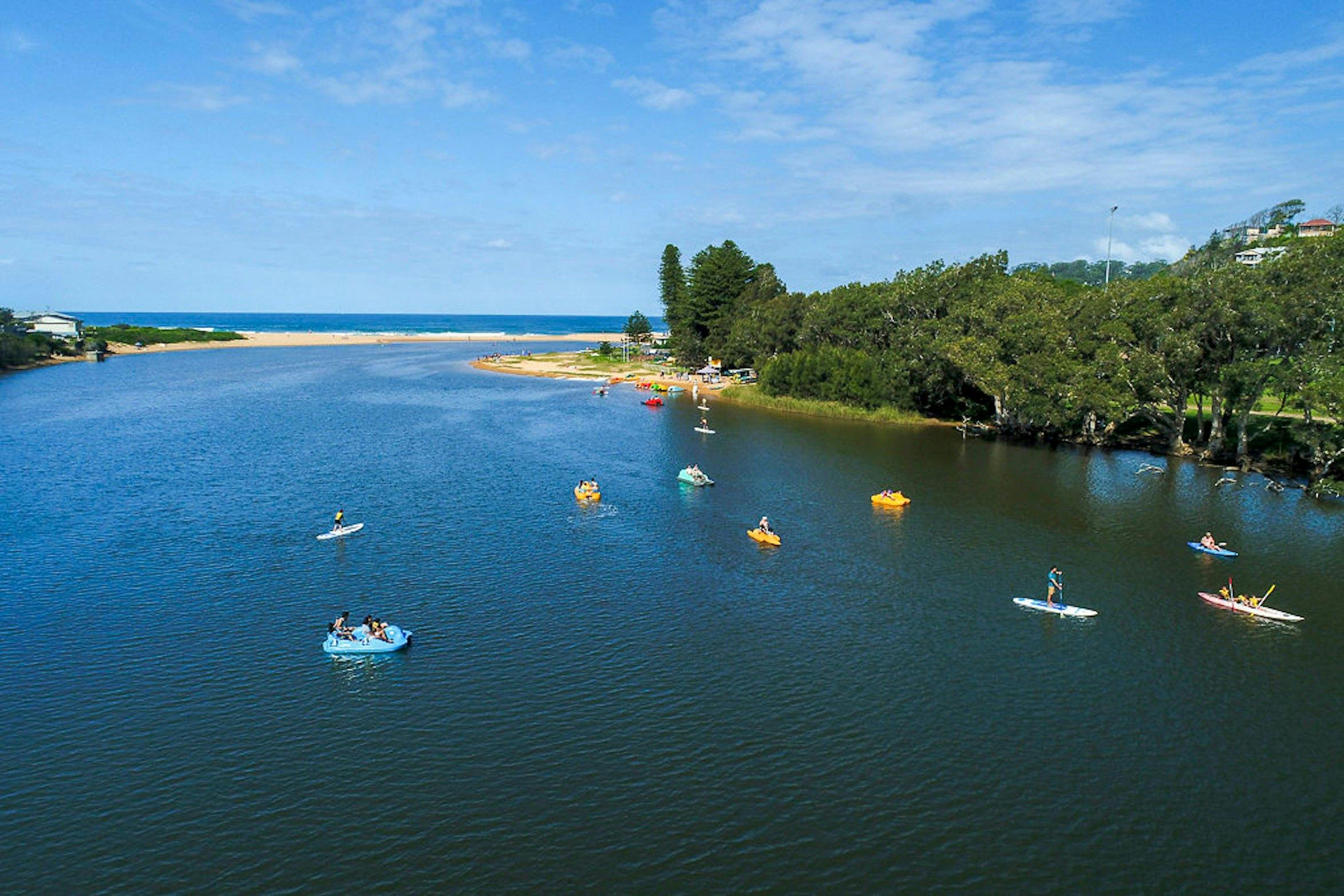 Their idyllic coastal lagoon location