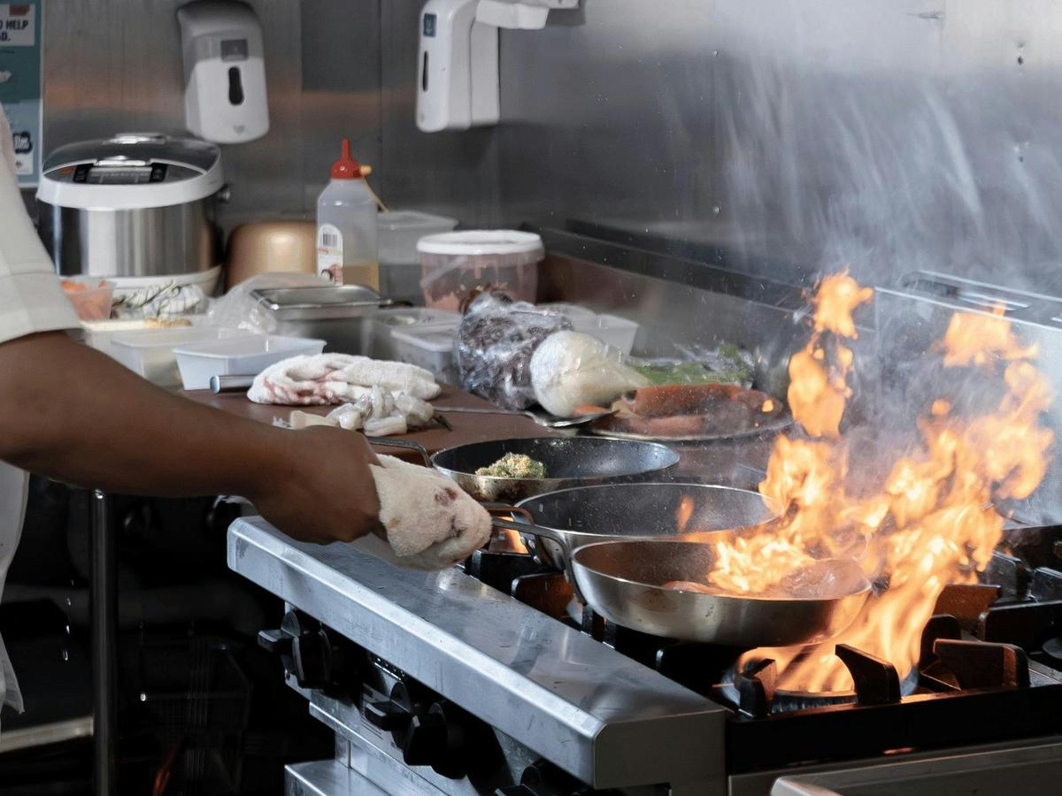 Cooking up a storm
