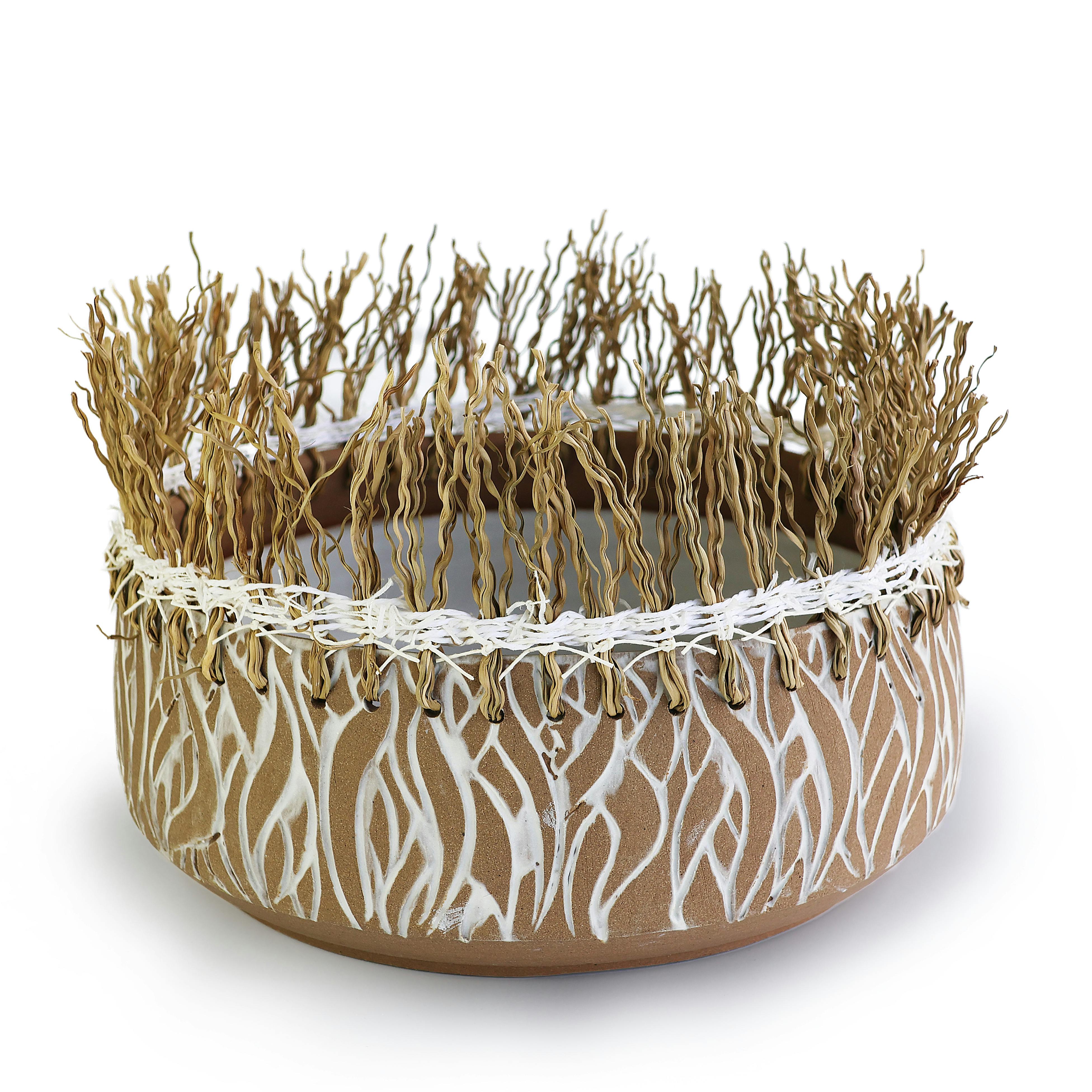 Reed bowl from the Clay-Weave series