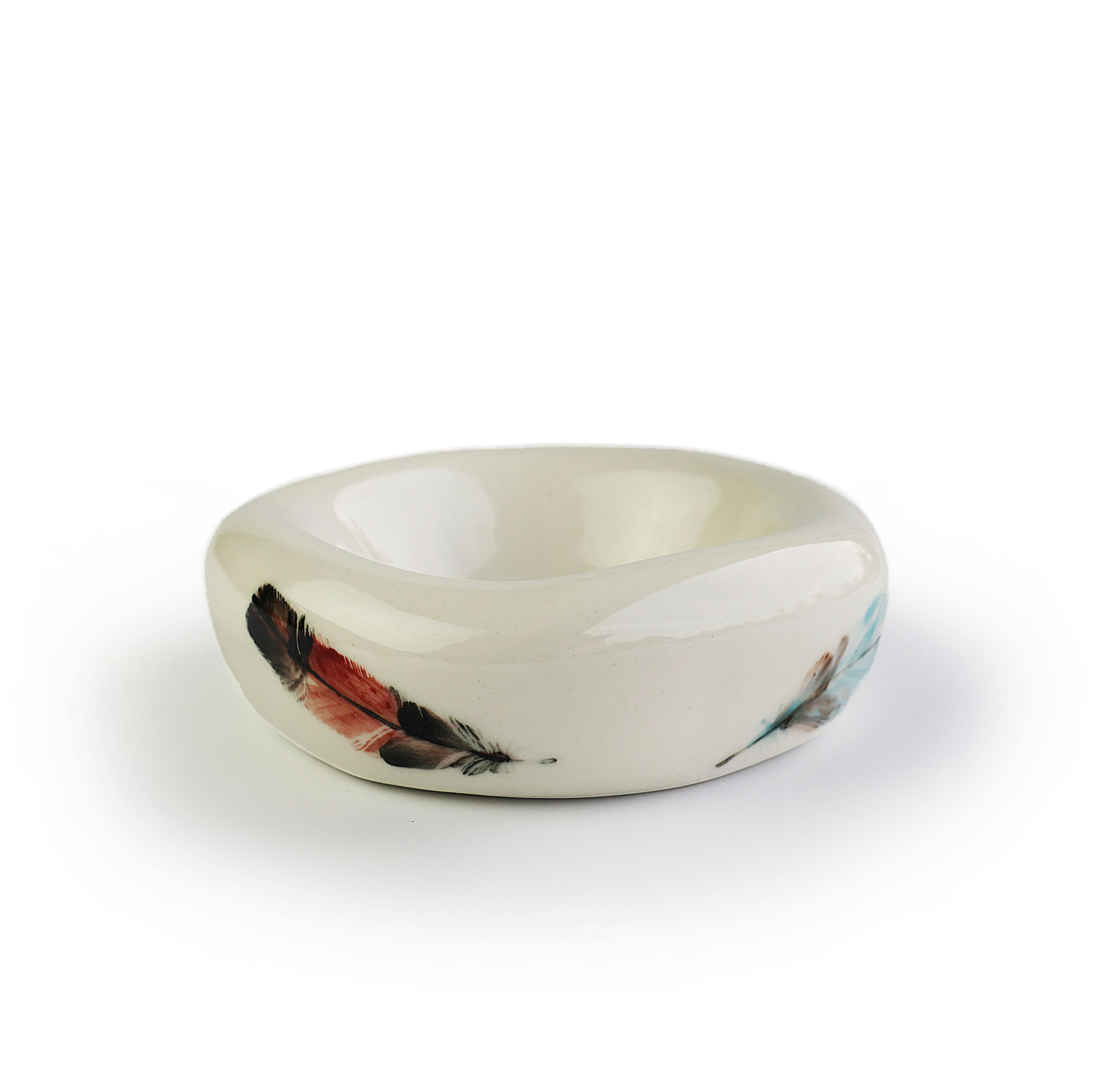 Feather Trinket Bowl