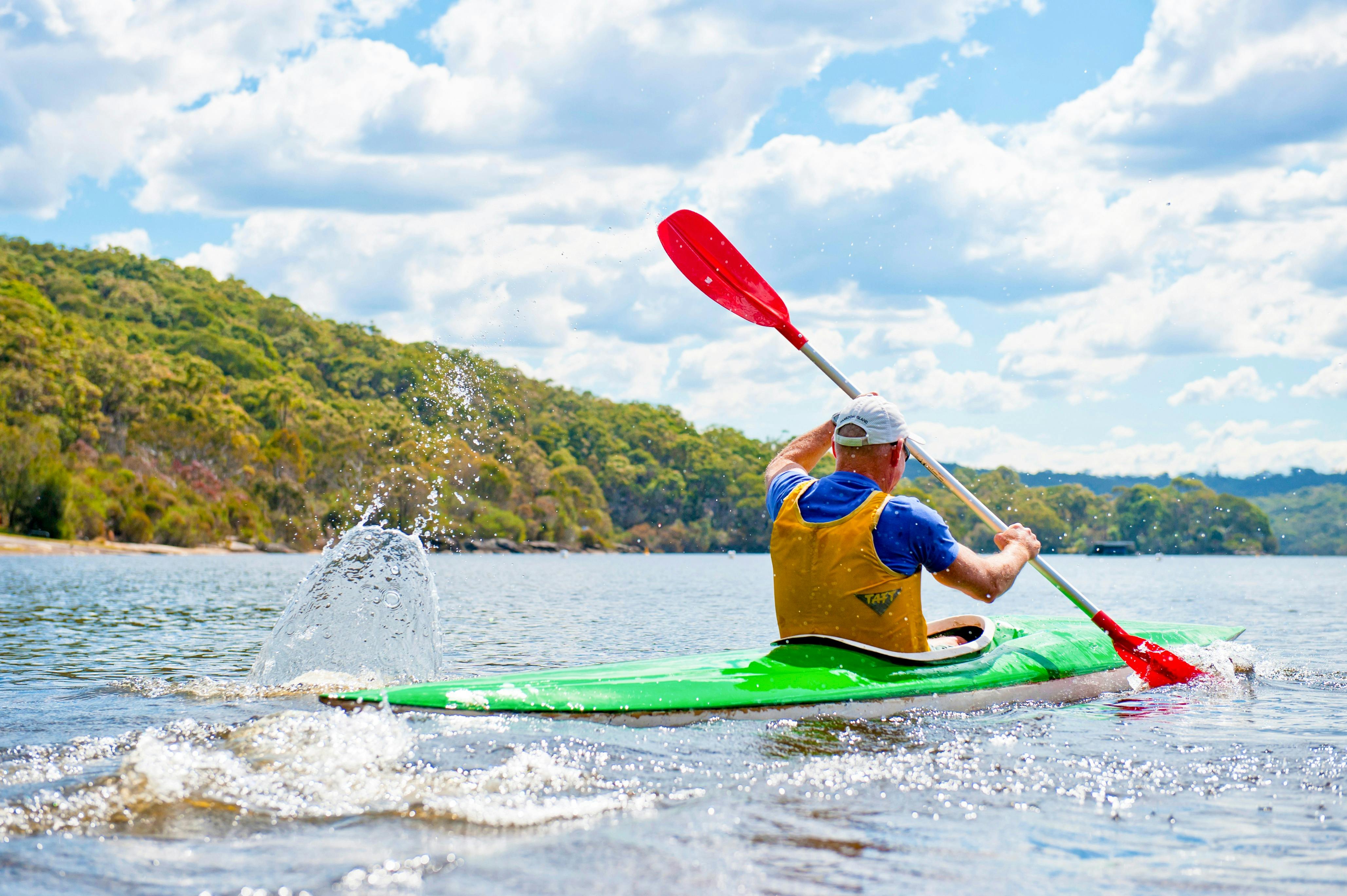 Kayaking Manly Dam