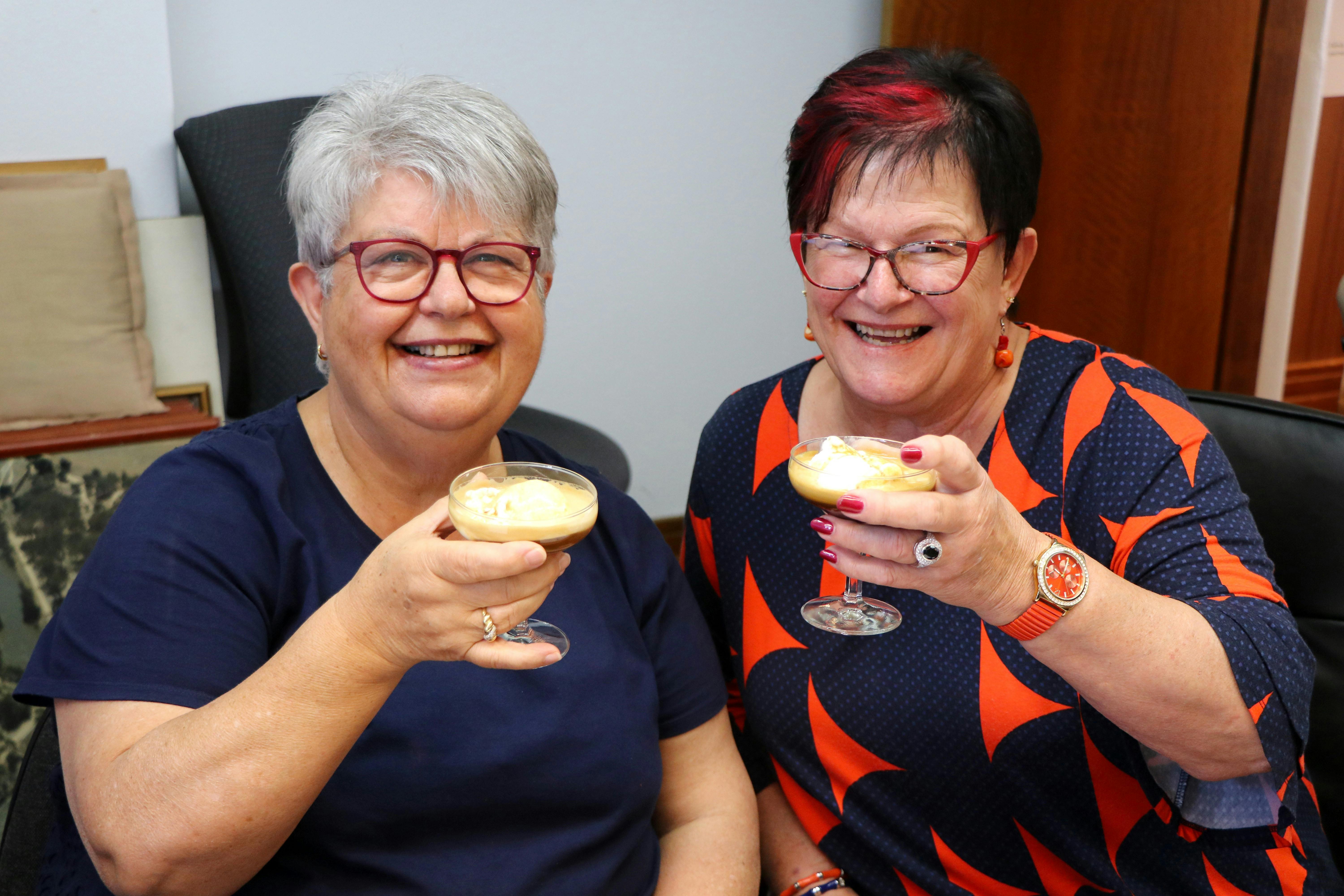We love our Volunteers, and they love our Affogato's!