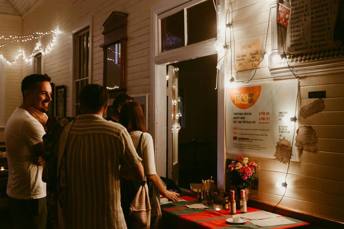 Rider Taco Pop Up