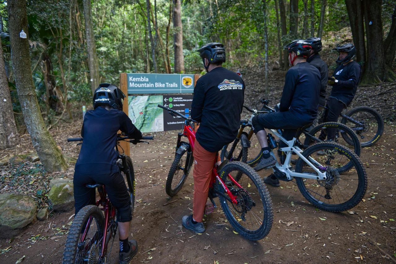 Kembla mountain bike trails