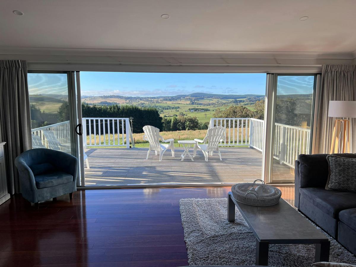 View from RedGround Cottage deck