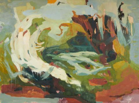 Ochre Lawson: 'Charcoal Trees in The Hanging Swamp'