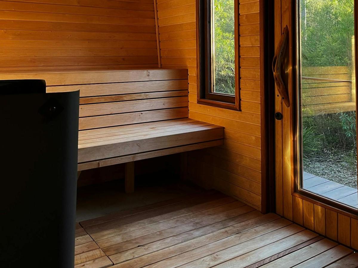 Sauna interior