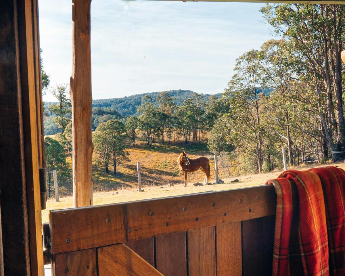stunning stable doors opening up onto stunning views