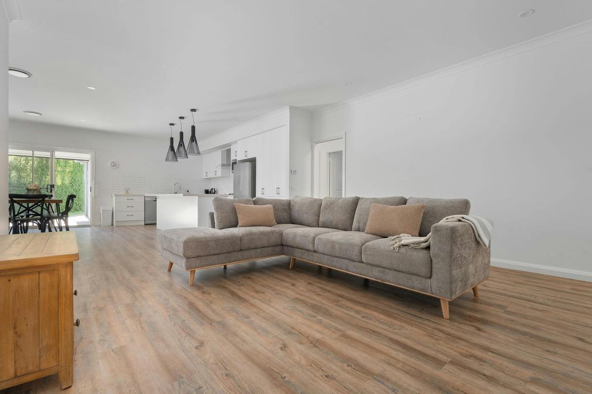 Living room at Morrisset Haven