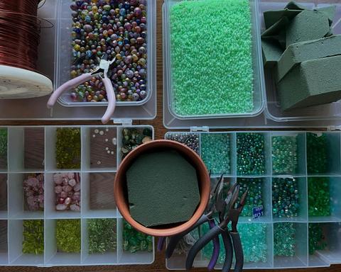 Beaded Plant Workshop with The Artisans Table