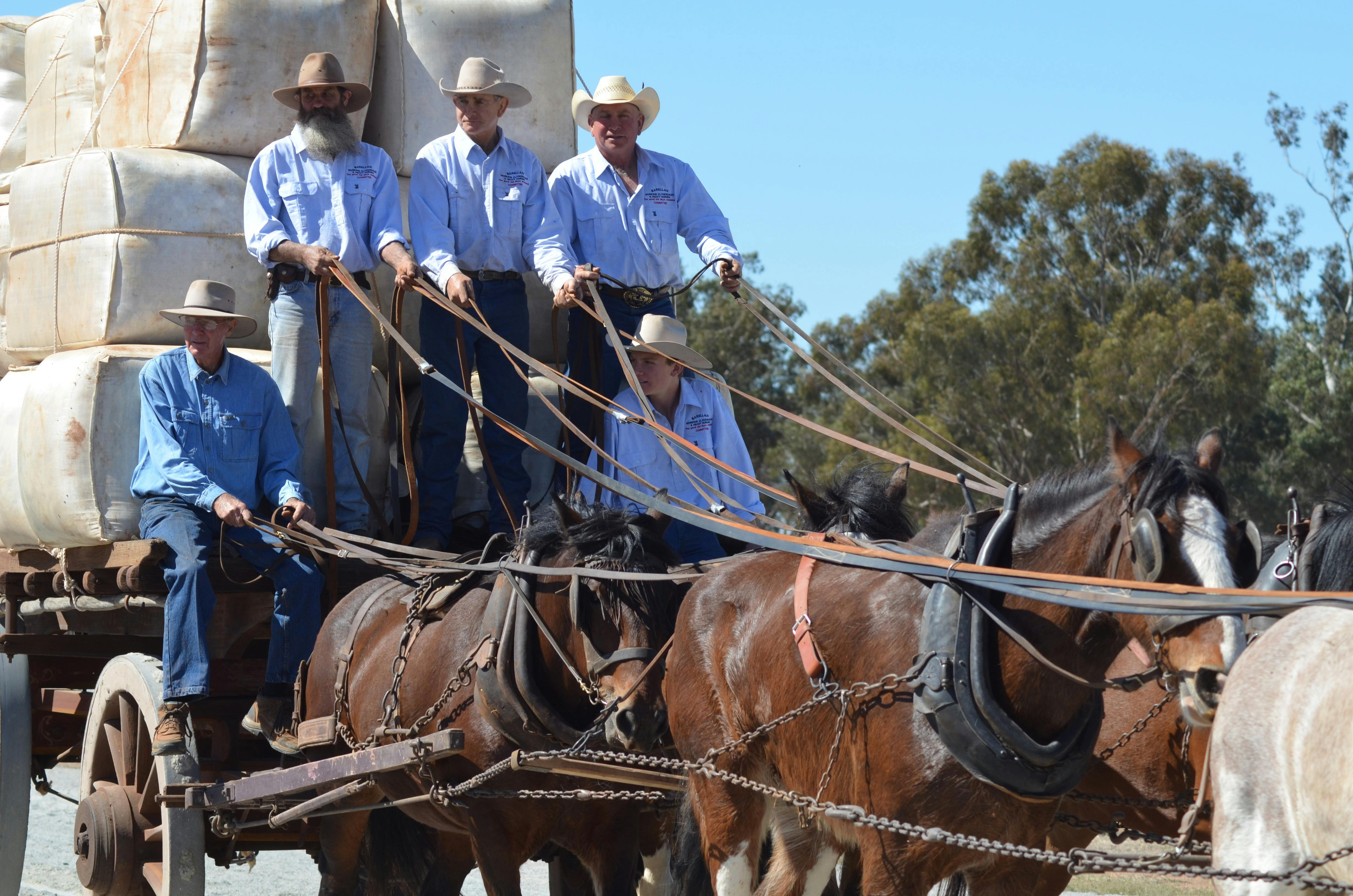 Bennett Wool Wagon at the "Good Old Days" Festival