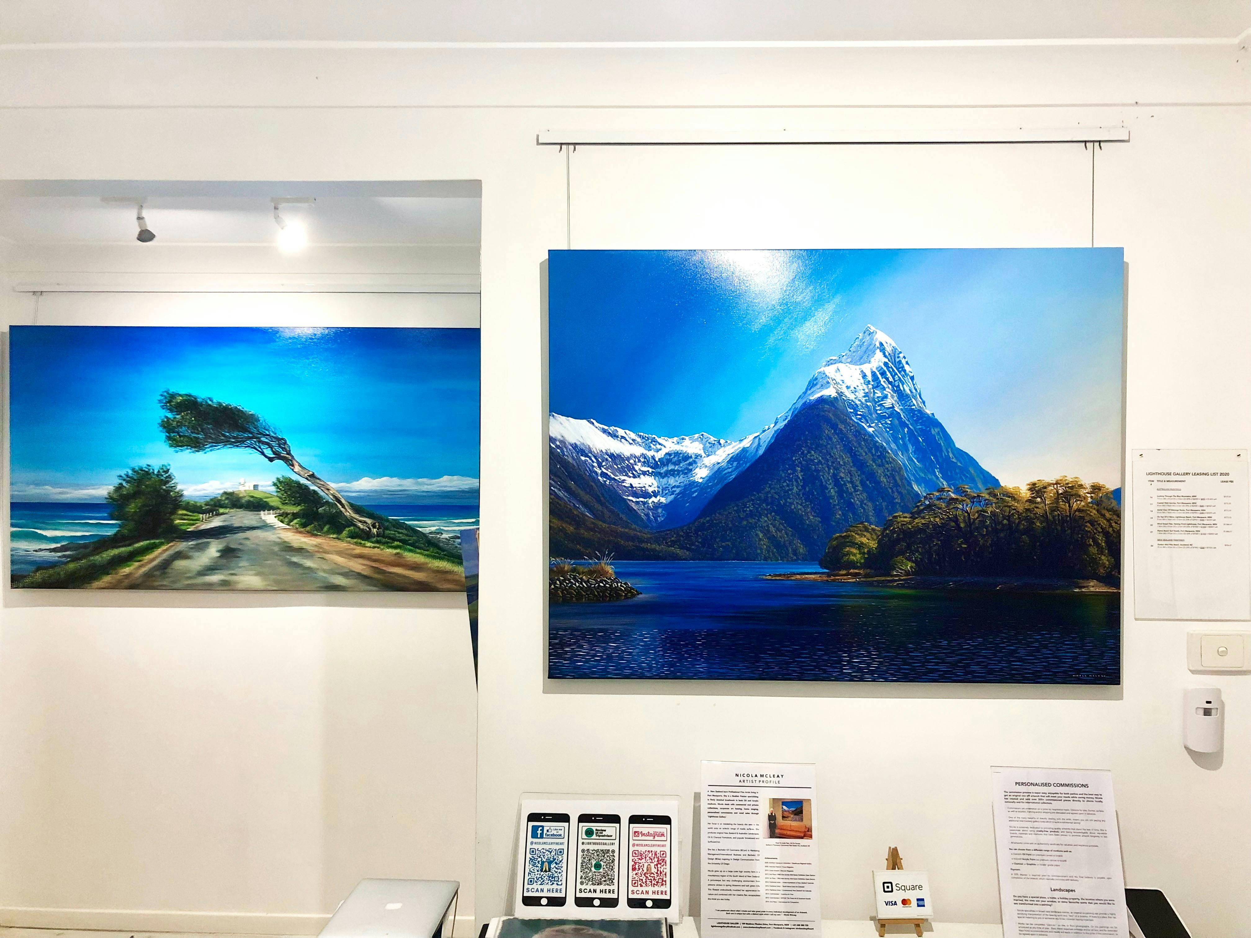 Milford Sound, NZ Oil Painting