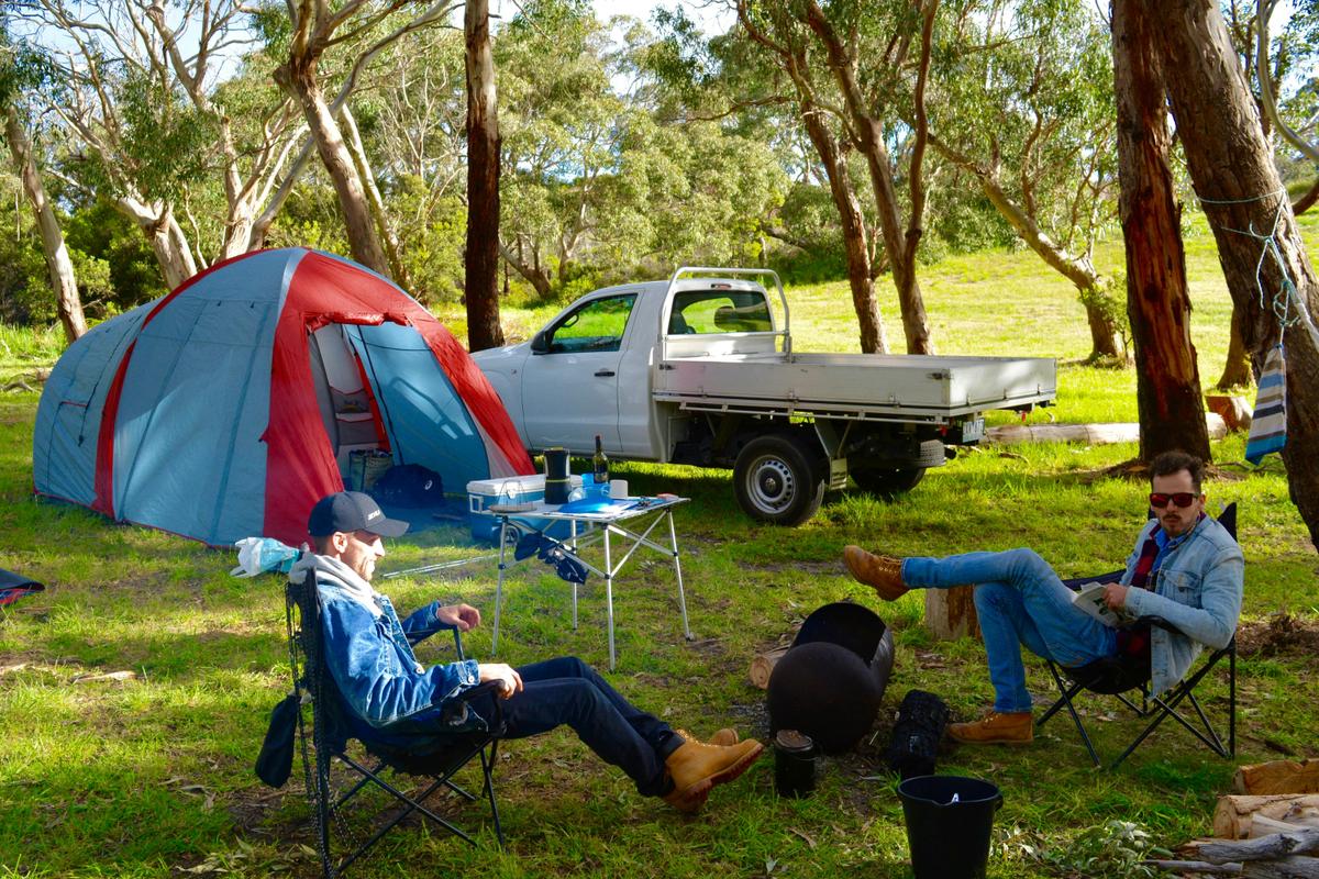 Unpowered Camp Sites - Set in a mannagum forest.
