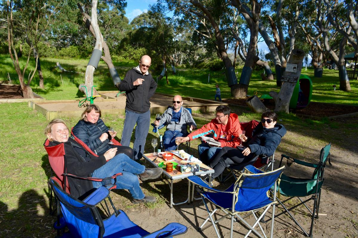 Unpowered Camp Sites - Set in a mannagum forest.