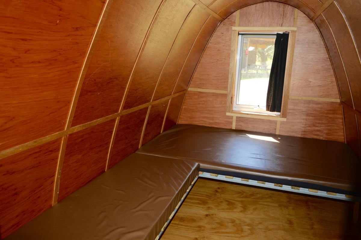 Camping Pods - 1 double and a small single