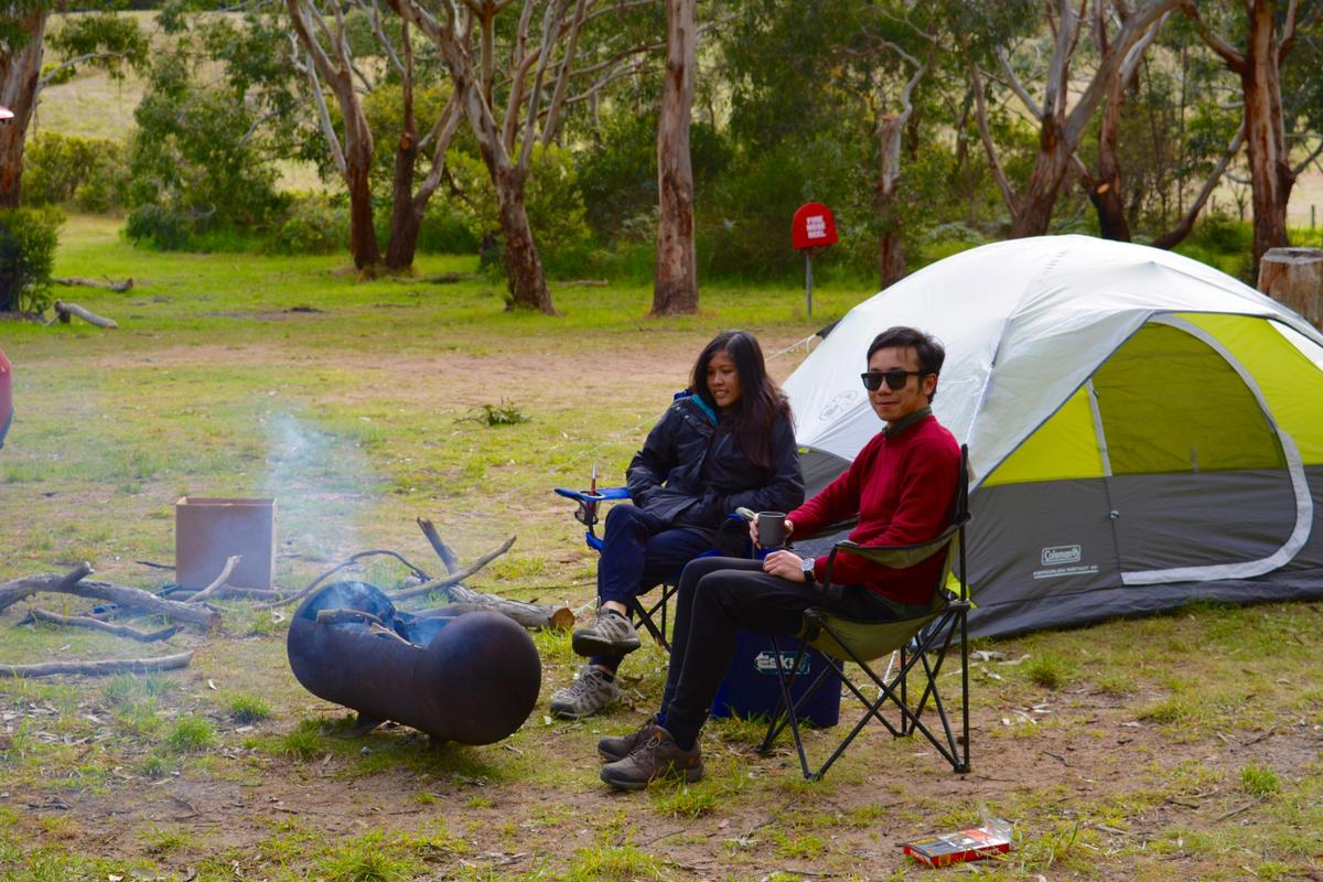 Unpowered Camp Sites - Set in a mannagum forest.