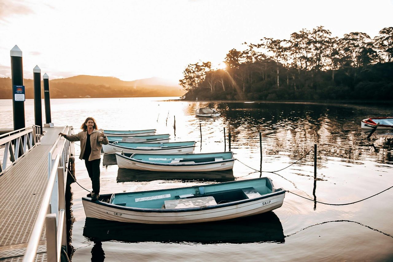 Sunny's Kiosk boat hire, Merimbula Lake