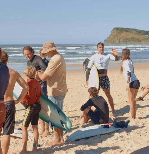 Tag Team Surf Event - Lennox Head Healthy Minds Club