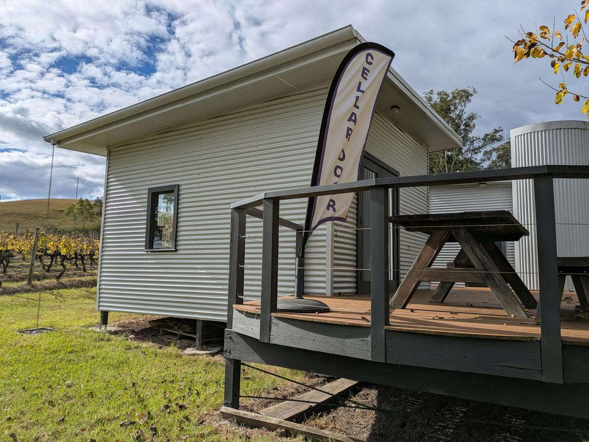 Cellar Door outside Decking area