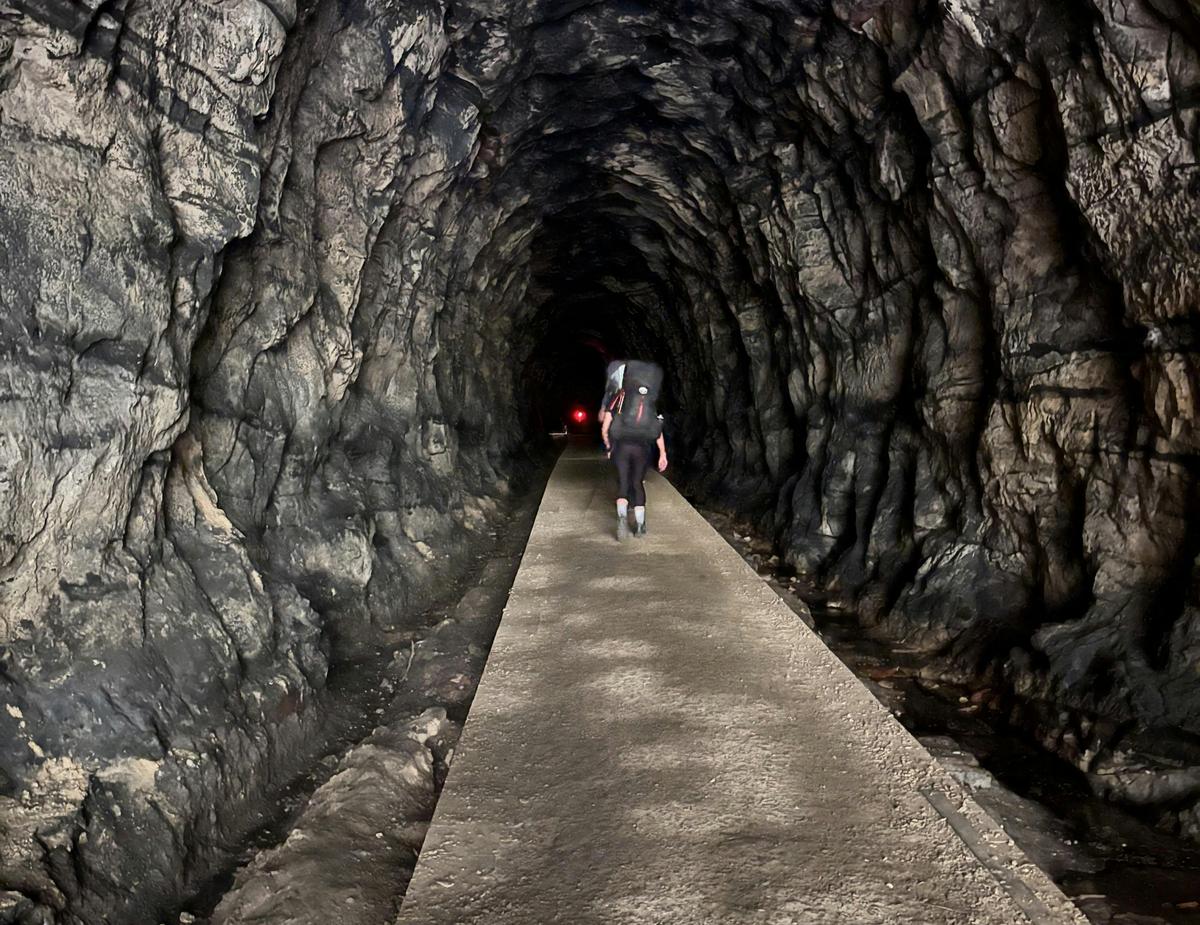 Tunnel No 2 of the Wolgan Valley Railway - now a home for Glow Worms