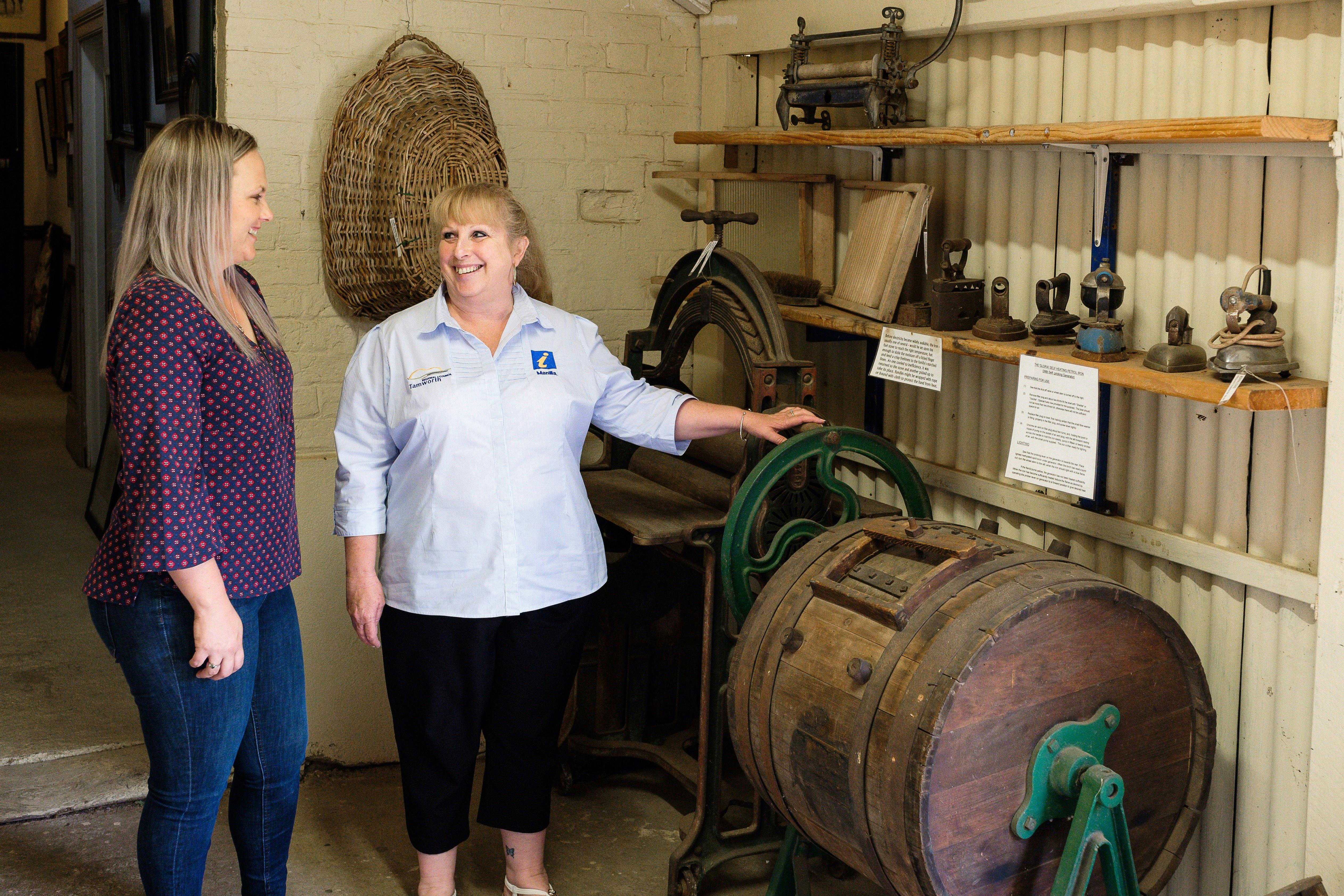 Royce Cottage Museum - Volunteer and visitor