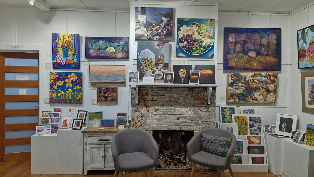 The Mantel Room in  Art & Alchemy Gallery & Studio