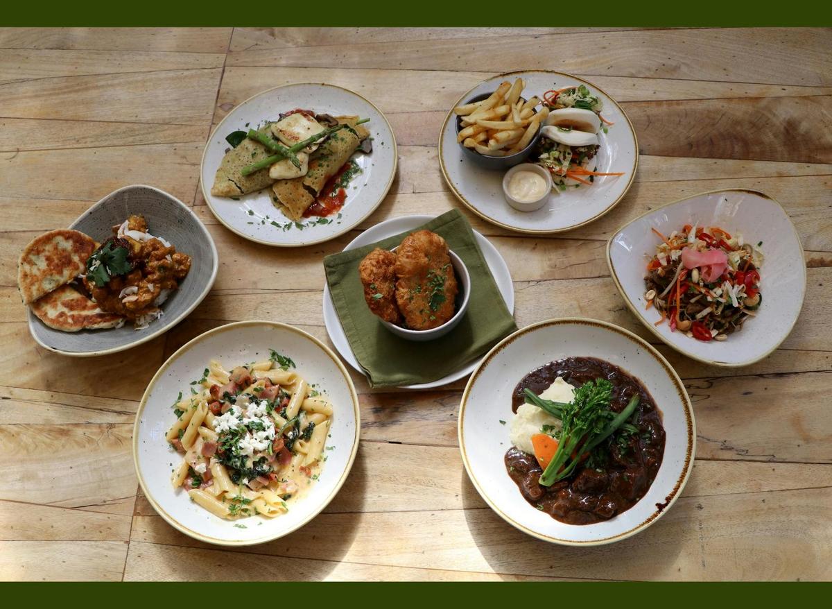All day breakfast, brunch and lunch menu