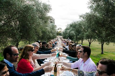 Whispering Brook Olive Long Table Lunch
