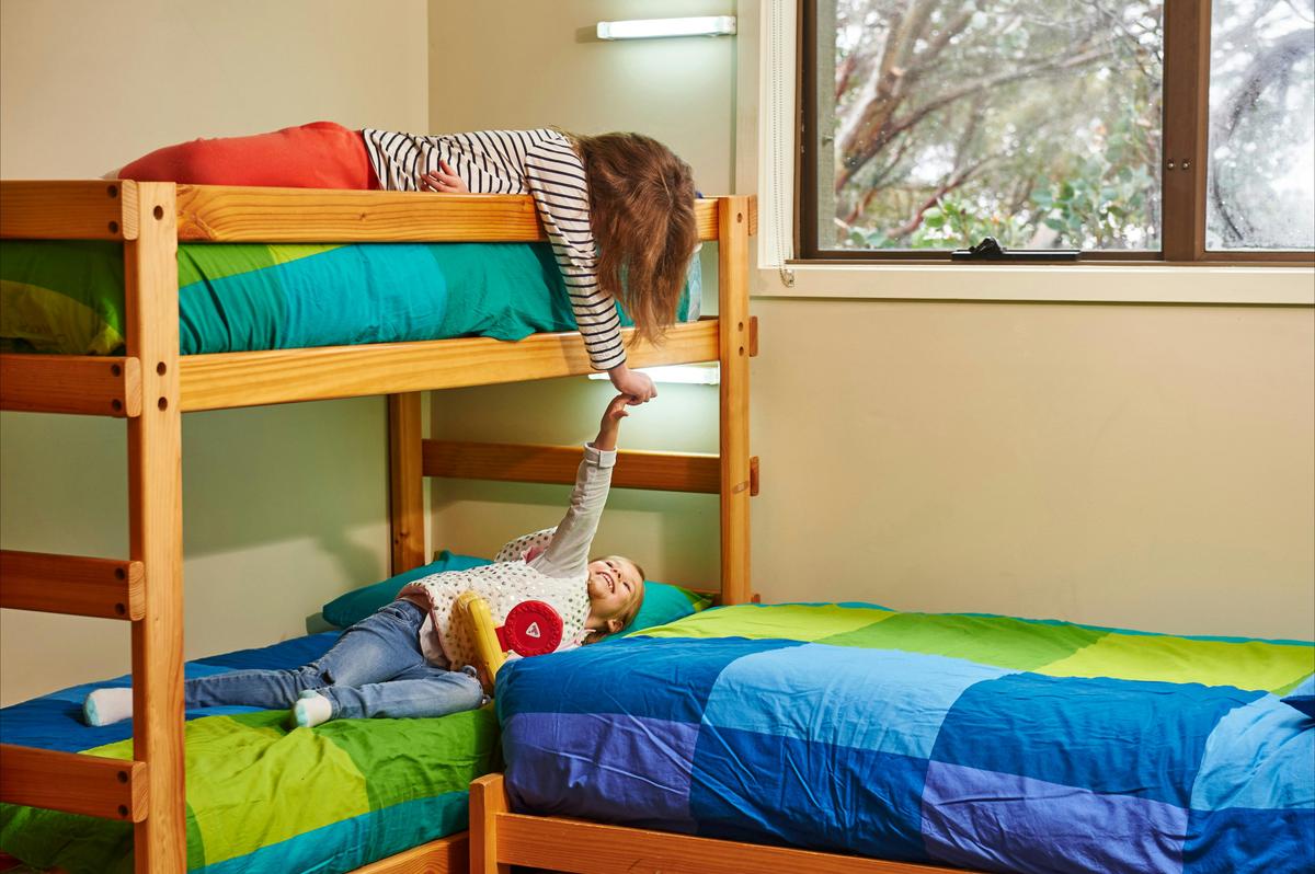 Room five bunk beds - Cawarra Ski Club Mt Buller