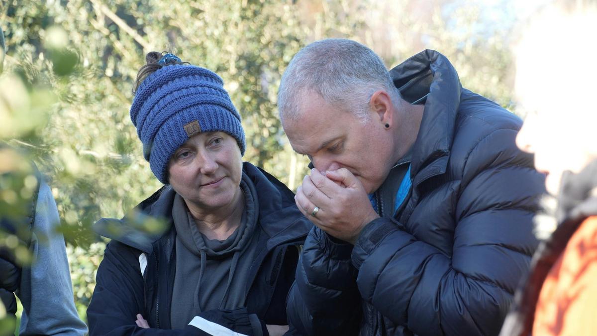 Truffle discovery at Ashridge Truffles truffle hunt, near Melbourne and Noojee