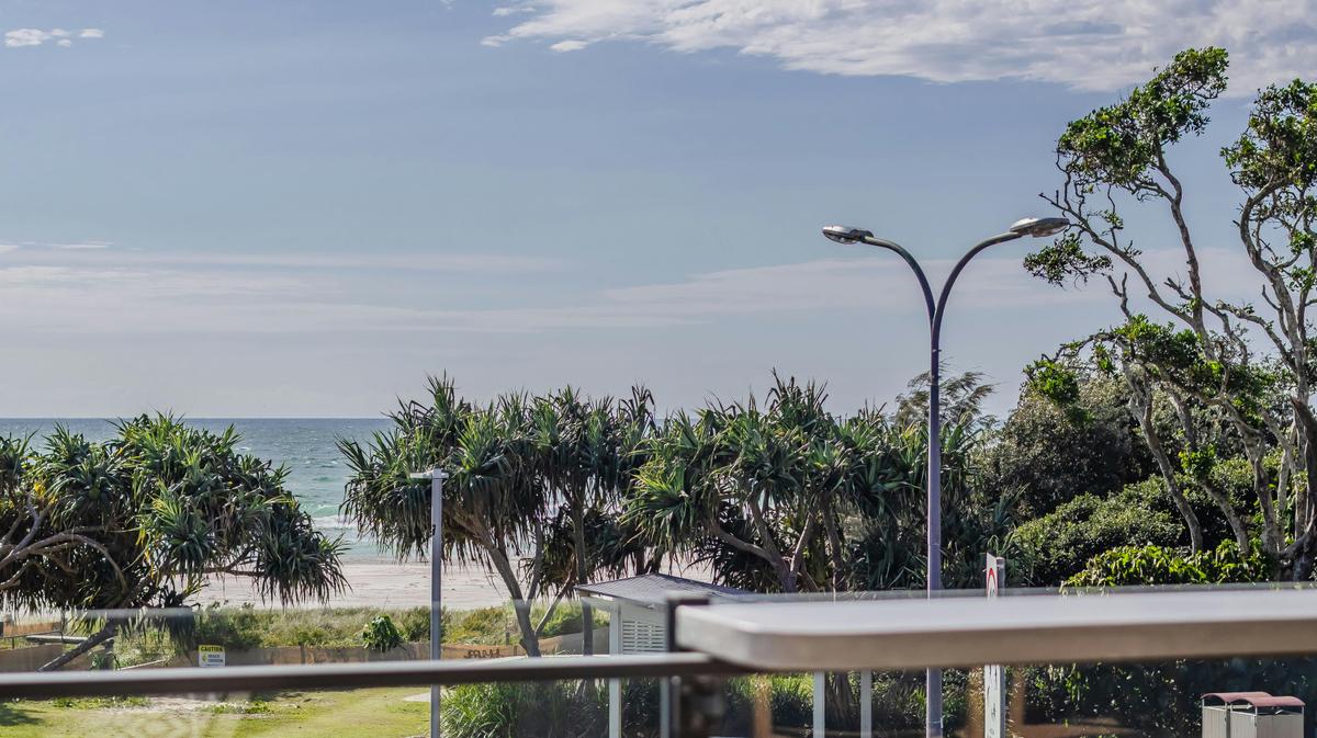 Beautiful Balcony with Ocean View- Beachfront Apartment