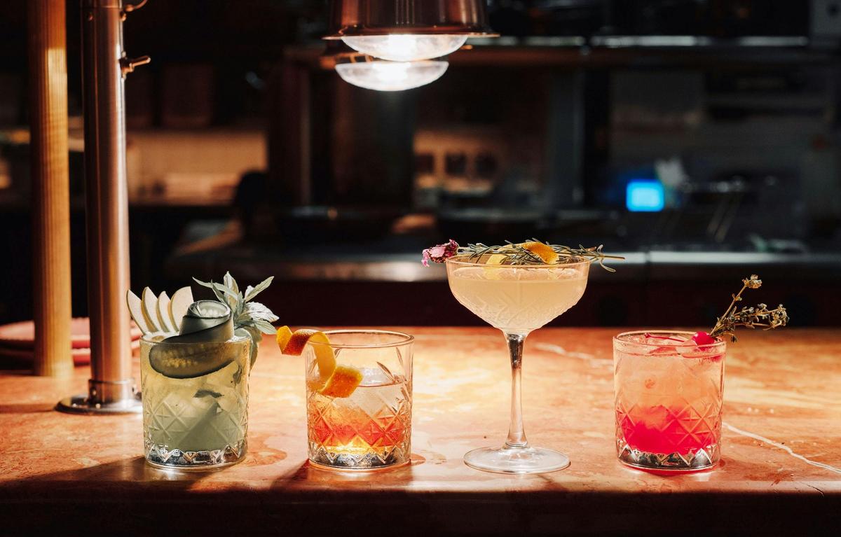 Enjoy a cocktail at The Grounds of the City