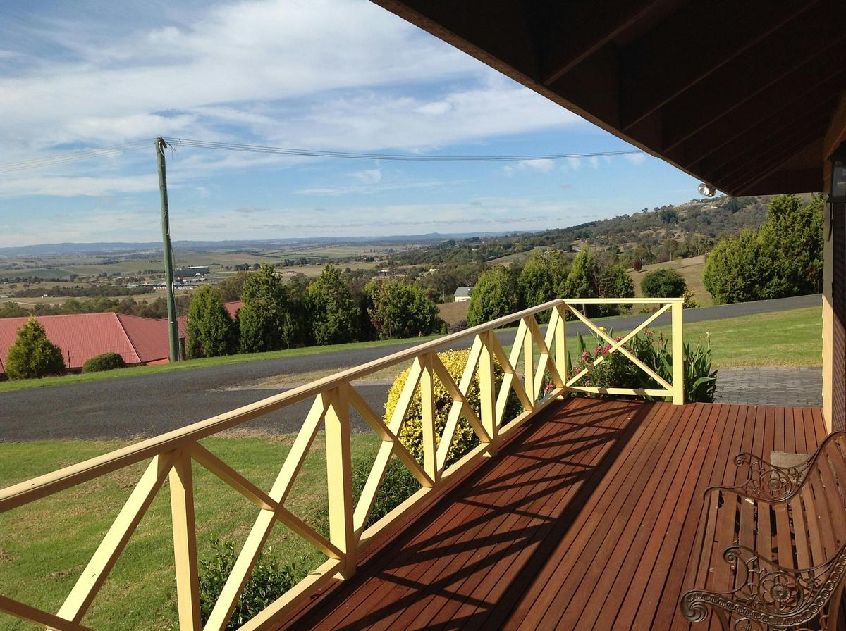 view to Mt Panorama