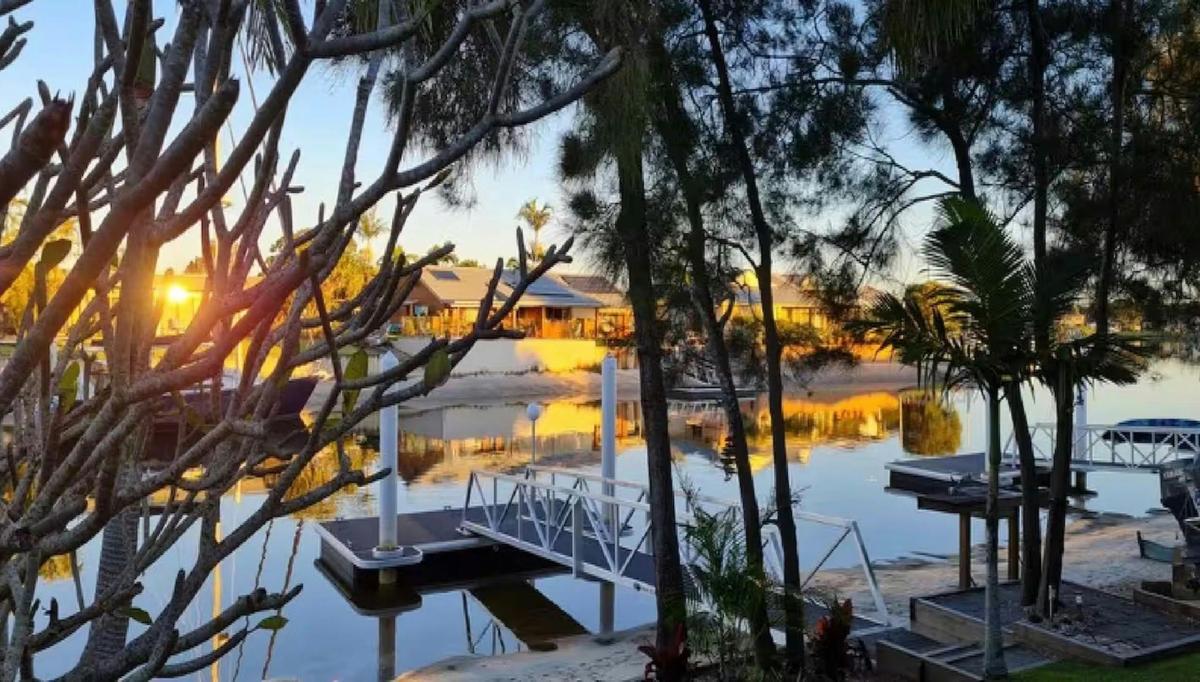 Sunset iand Sandy Beach at Copacabana house Yamba