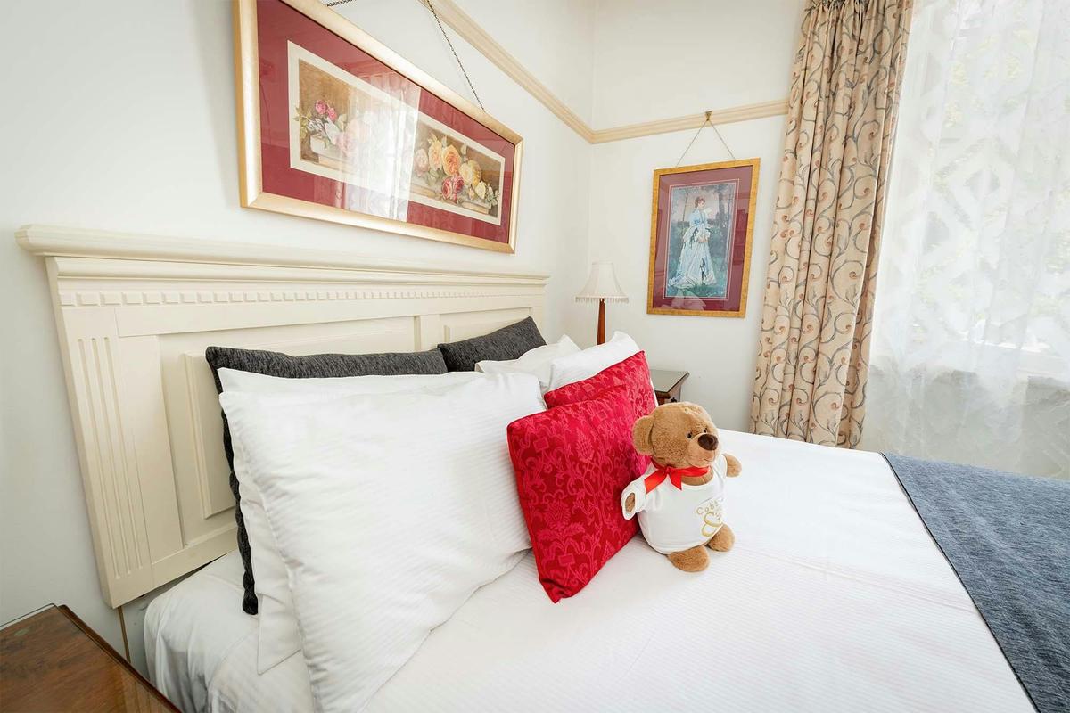Junior Queen Room with Shower over Bath