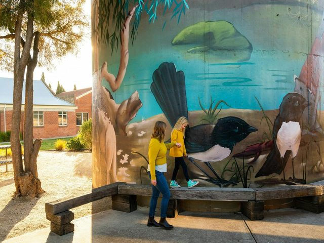 Lockhart Water Tower Mural