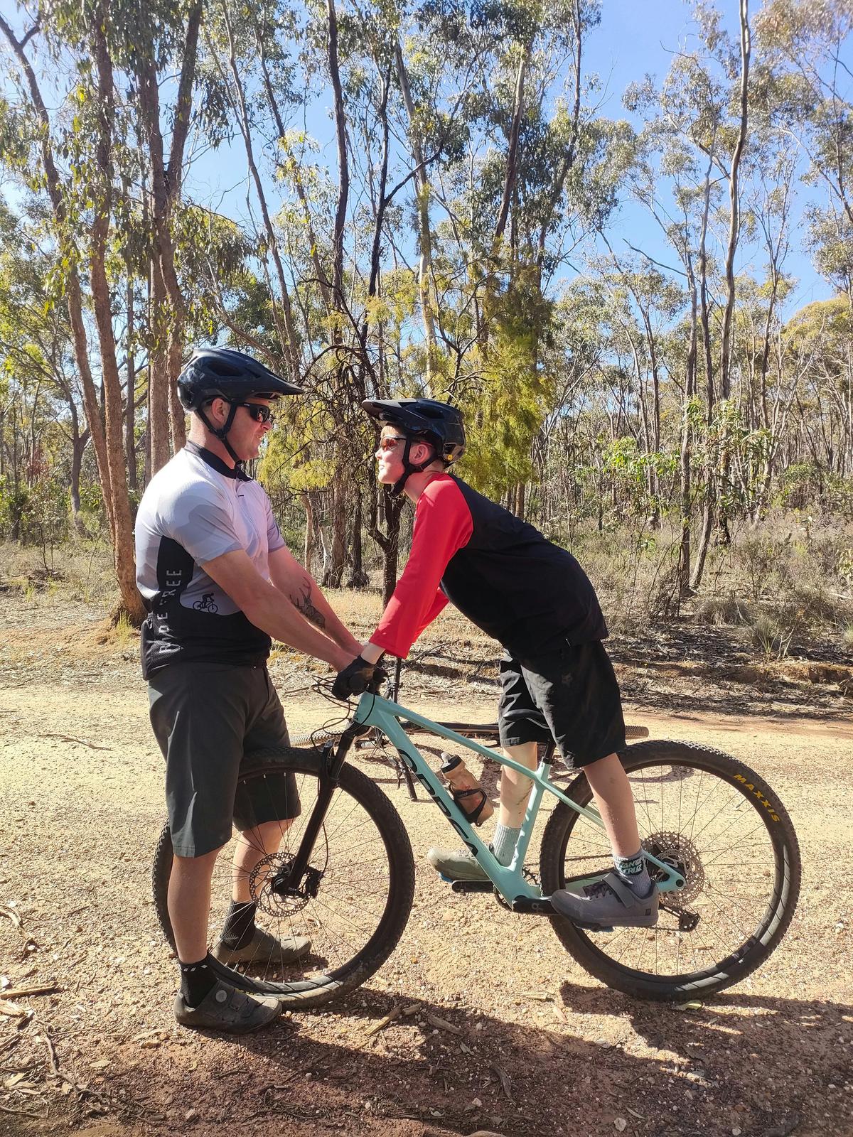 Father and son skills sessions