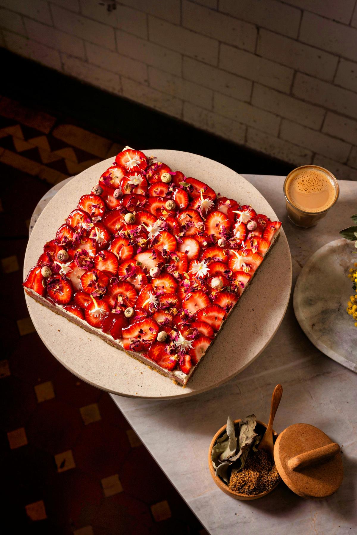 Hearthe Strawberry Watermelon Cake