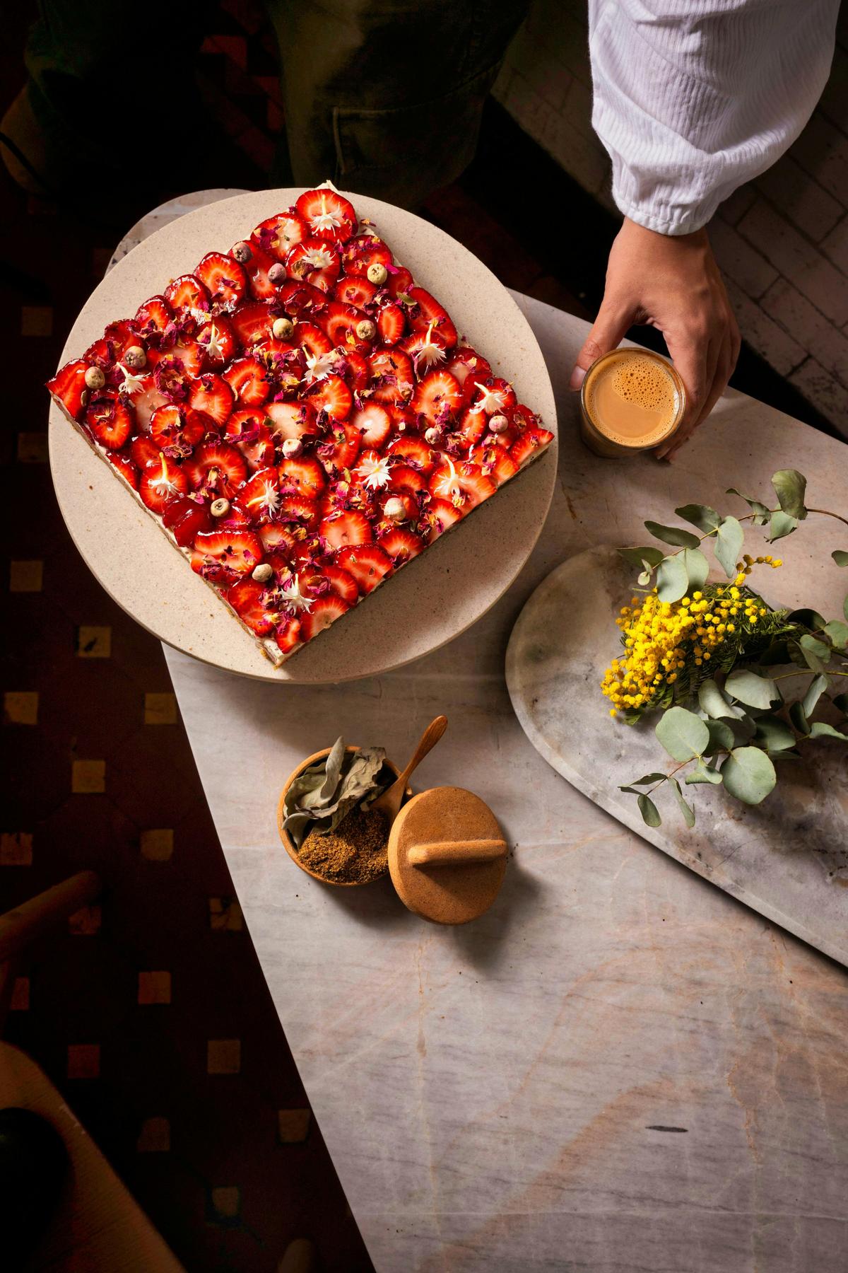 Hearthe Strawberry Watermelon Cake