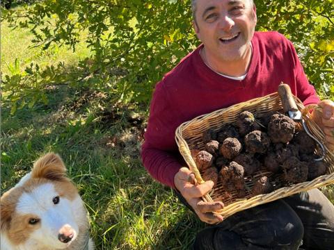 Truffle Hunt and French Brunch with Chef Christophe and Josephine