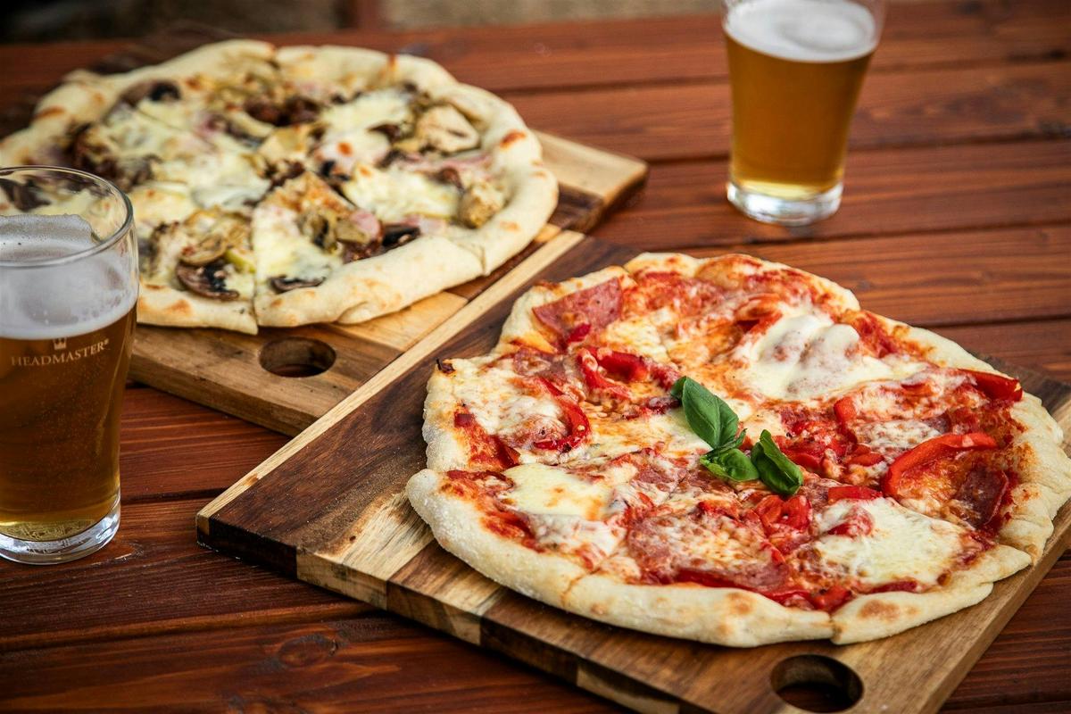 Beer and Pizza