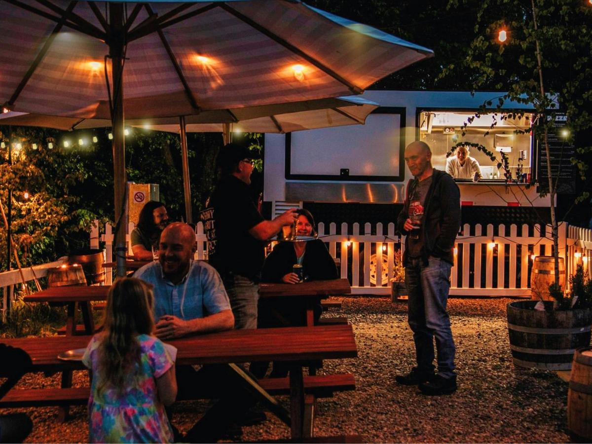 Brewhouse @ night