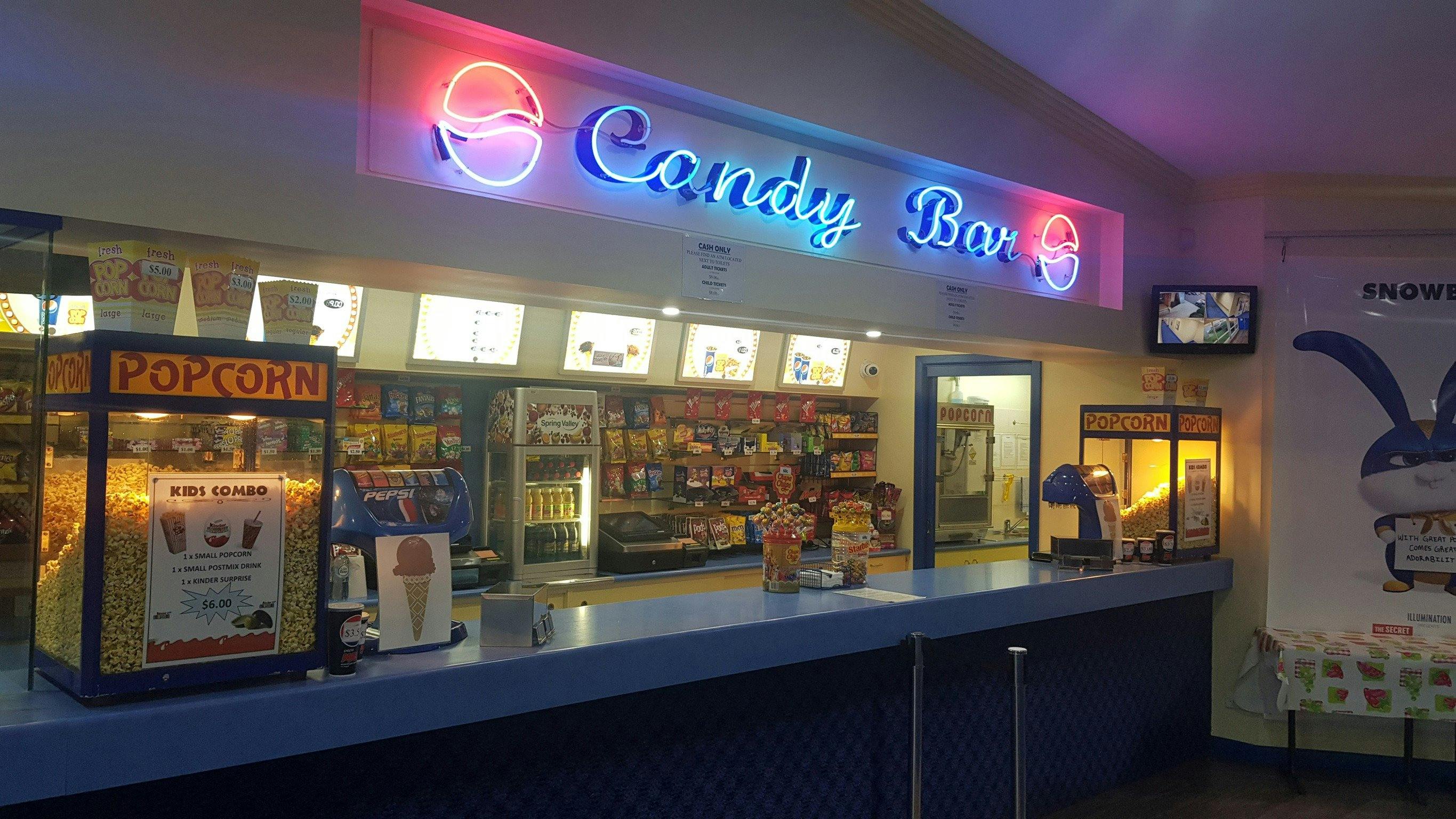 Lilac City Cinema Candy Bar