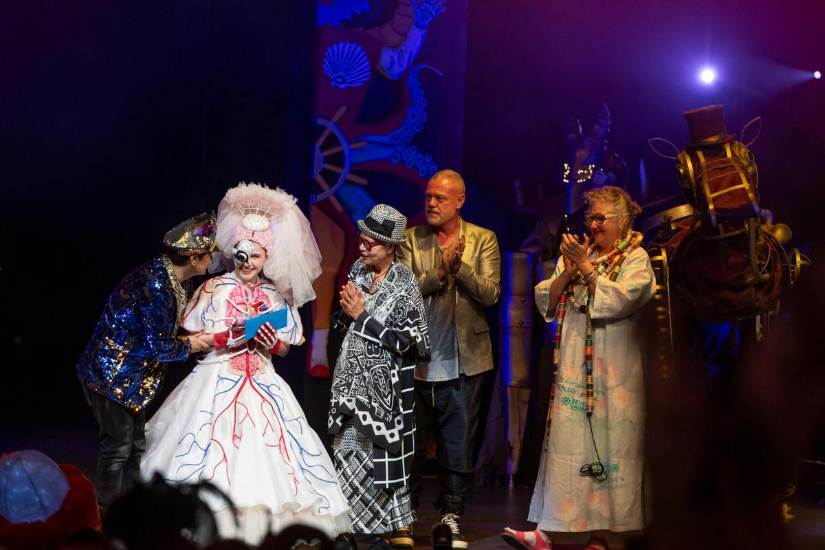Category winner and Industry judging panel from the 2024 SWA Gala - Designer Honey Gervaise