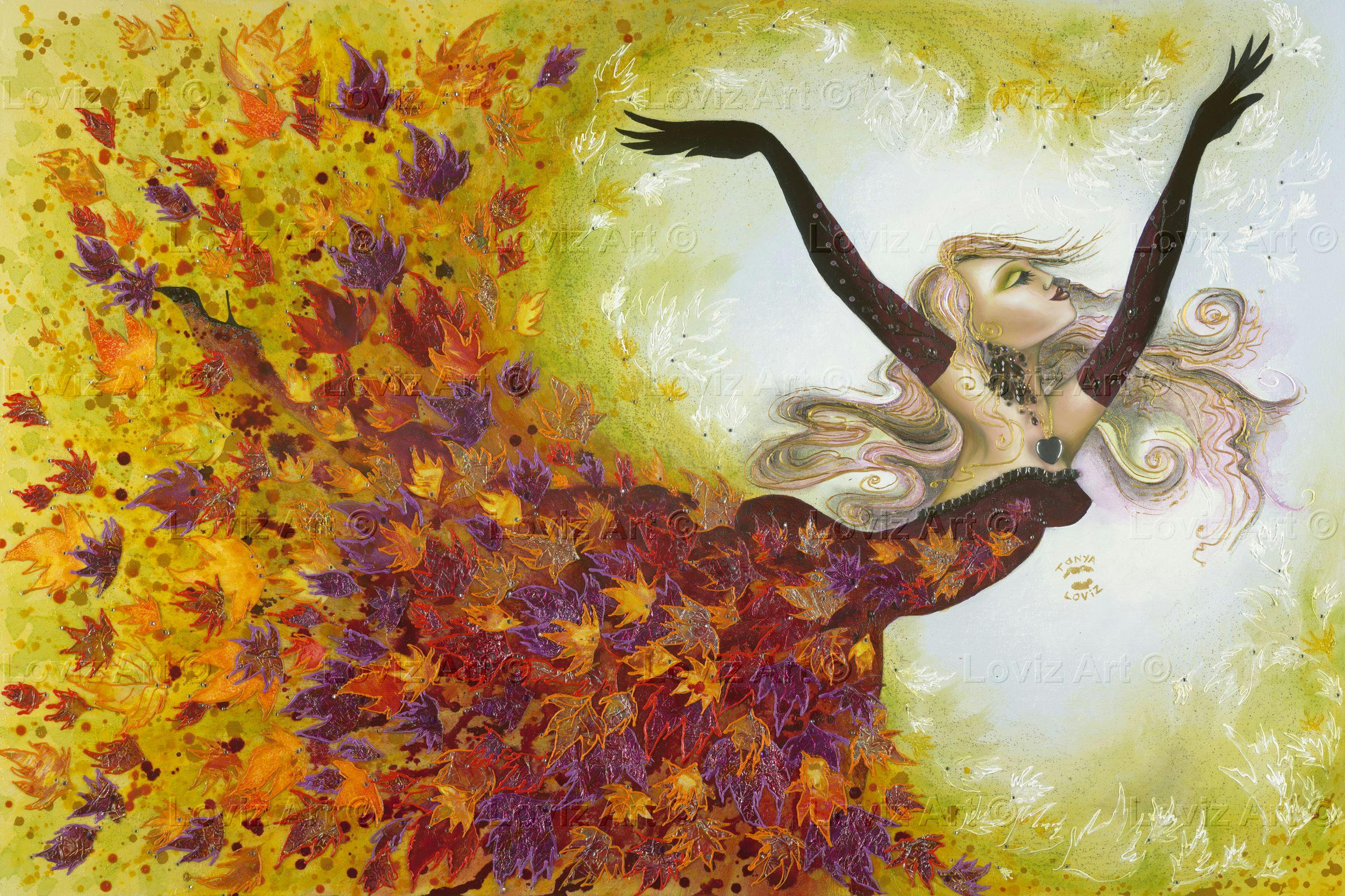 Autumn Angel_Art by Tanya Loviz