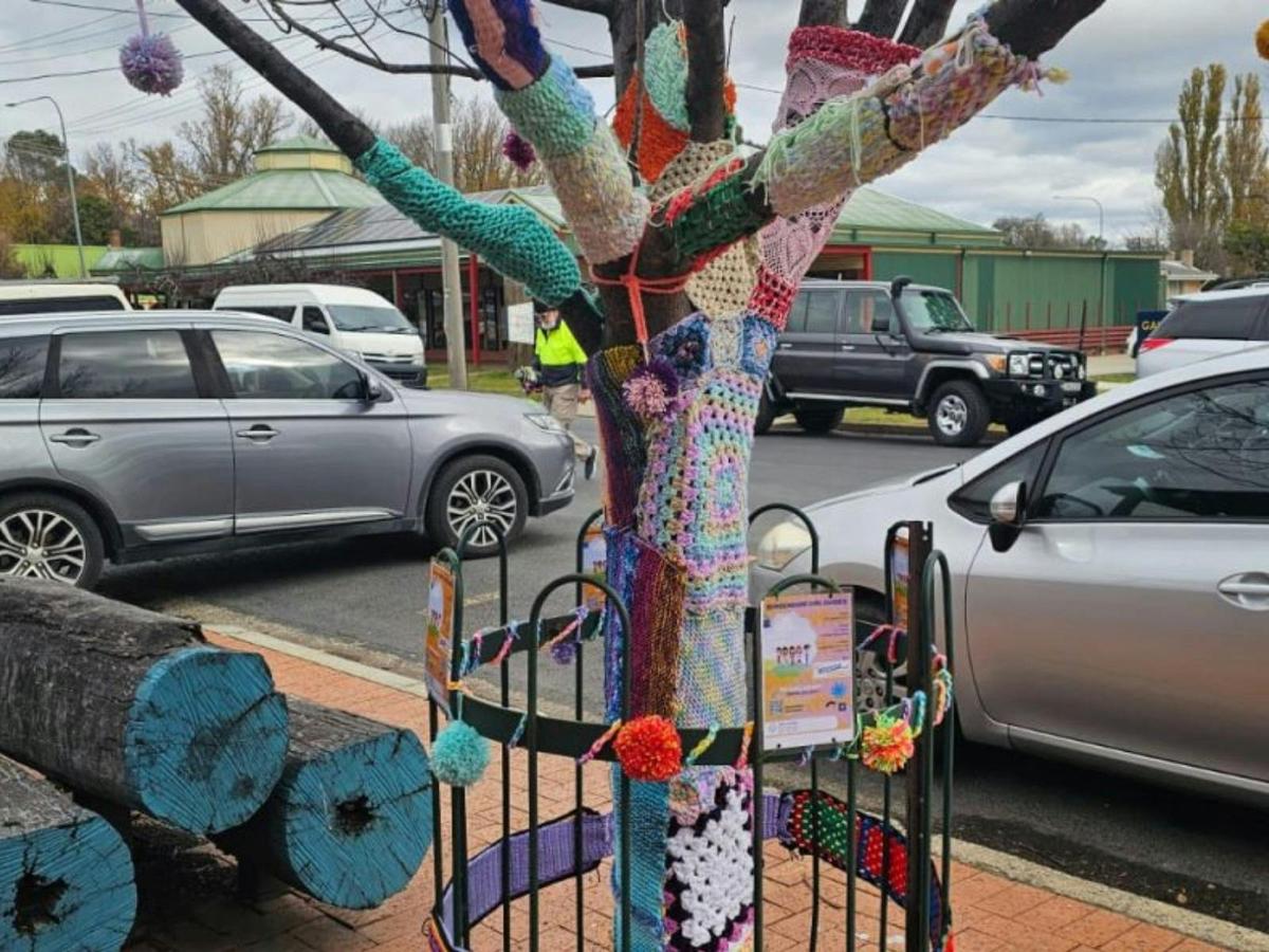 Yarn Bombing - Bungendore