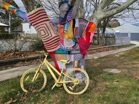 Yarn Bombing - Bungendore