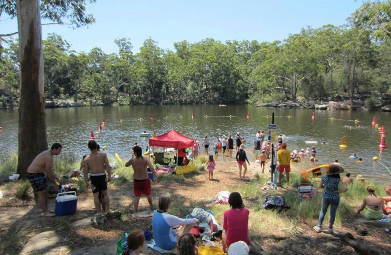 Swimming At Lake Parramatta