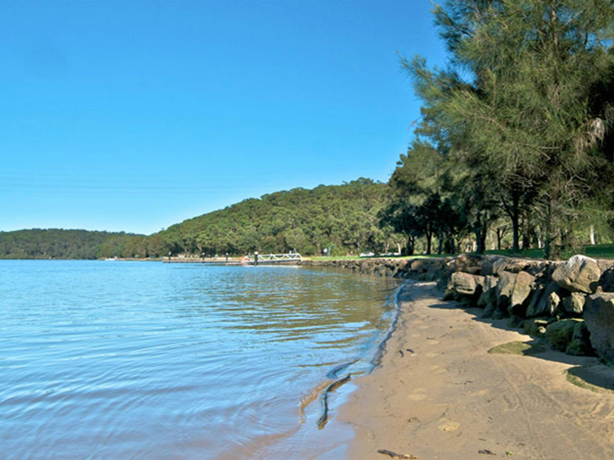 Water by Morgans Creek picnic area. Photo: John Spencer